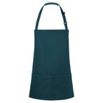 GGM Gastro | KARLOWSKY | Slabbenschort Kort Basic - |, Verzenden, Nieuw, Groen, Schort