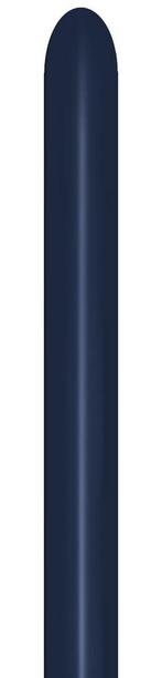 Modelleerballonnen Nozzle Up Navy Blue 5cm 152cm 50st, Verzenden, Nieuw