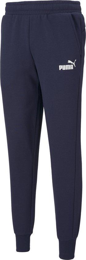 PUMA ESS Logo Pants FL cl Heren Broek - Donkerblauw - Maat M, Kleding | Heren, Sportkleding, Nieuw, Verzenden