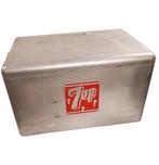 7UP Vintage Koelbox Aluminium - Origineel, Ophalen, Gebruikt