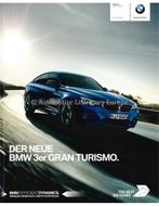 2016 BMW 3 SERIE GRAN TURISMO BROCHURE DUITS, Nieuw, BMW, Author