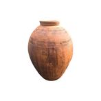 Indonesische rijst-water-kruik - Rond, Tuin en Terras, Ophalen of Verzenden, Nieuw