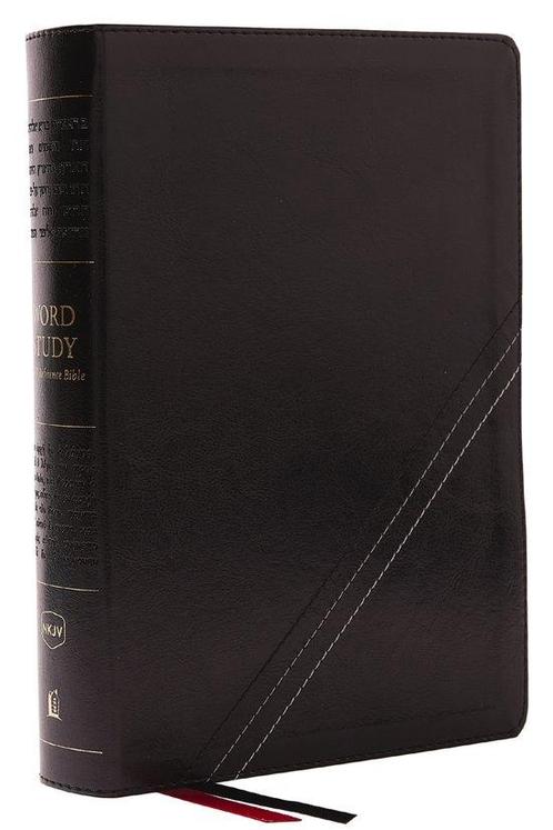 9780785292821 NKJV, Word Study Reference Bible, Leatherso..., Boeken, Biografieën, Nieuw, Verzenden