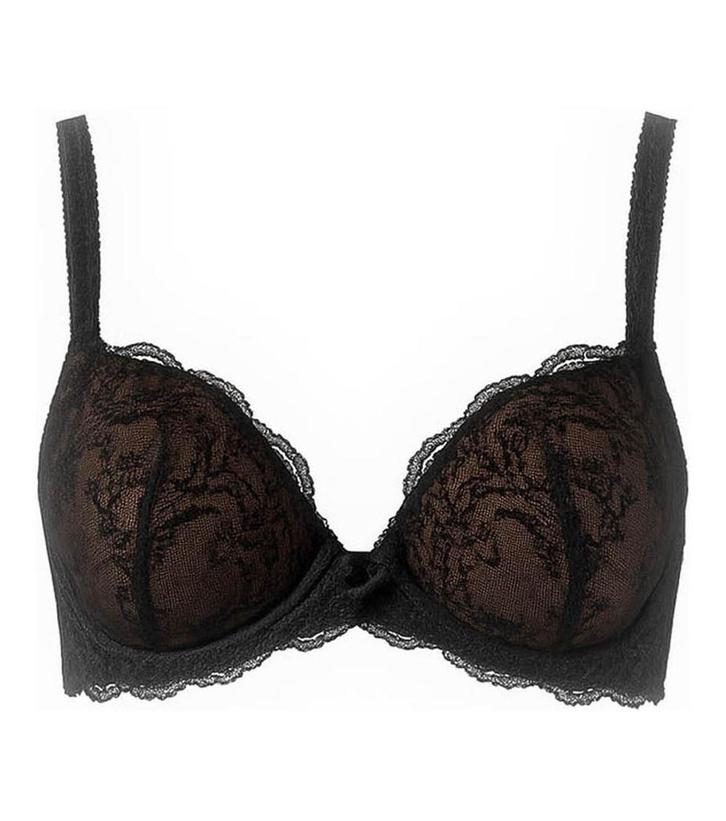 Hunkemoller BH in maat 75B Zwart | 10% korting, Kleding | Dames, Truien en Vesten, Zwart, Zo goed als nieuw, Verzenden