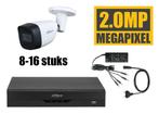Dahua XVR set 8-16 cameras met 2MP resolutie, 30m nachtzich, Verzenden, Nieuw