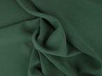 Chiffon stof - Oud groen - Per 15 of 50 meter, 120 cm of meer, Ophalen of Verzenden, Polyester, Groen
