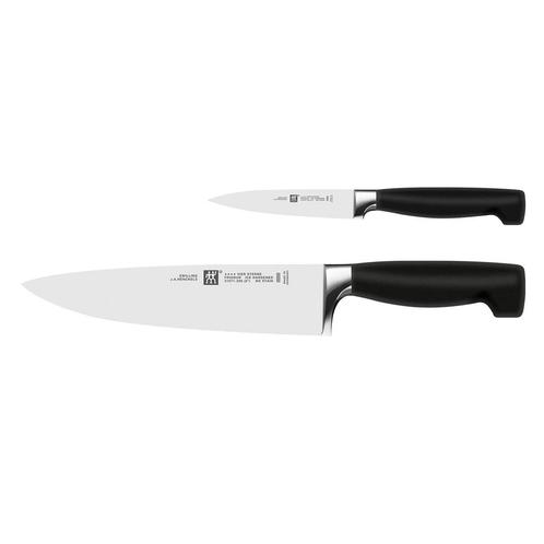 GGM Gastro | ZWILLING | VIER STERNE - Messenset - 2 stuks |, Huis en Inrichting, Keuken | Bestek, Nieuw, Verzenden