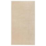 vidaXL Vloerkleed kortpolig 80x150 cm beige, Verzenden, Nieuw, Beige