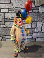 Jun Asilo - Beeld, Clown met ballonnen - Juno Asilo - 52 cm