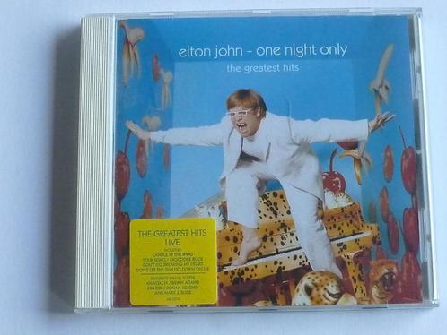 Elton John - One night only / The greatest hits Live, Cd's en Dvd's, Cd's | Pop, Verzenden