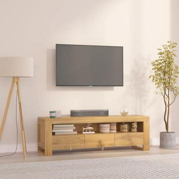 Tv-meubel 110cm Teak | Tweedekansje Woonkamer! (tv meubel) beschikbaar voor biedingen