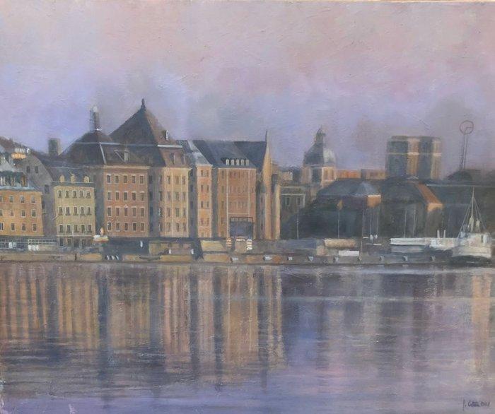 José Catala (1959) - NO RESERVE - Estocolmo, Antiek en Kunst, Kunst | Schilderijen | Klassiek