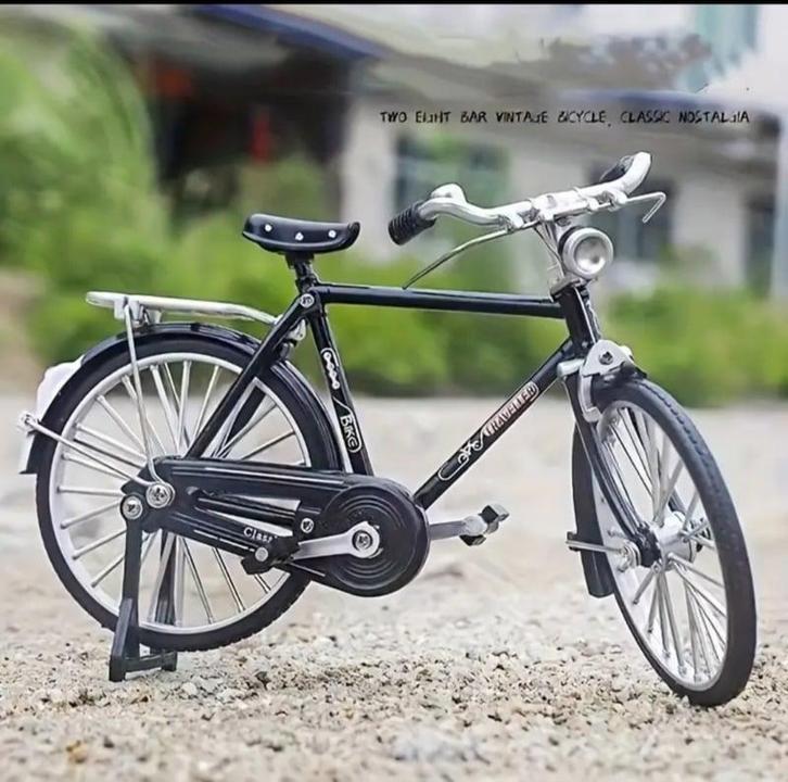 Modelbouw fiets 1: 10 diy retro fiets met bewegende delen, Hobby en Vrije tijd, Modelbouw | Auto's en Voertuigen, Nieuw, Overige merken