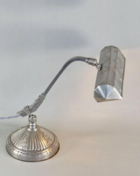 MONIX - French 1930s art deco piano lamp - Lamp - vernikkeld, Antiek en Kunst, Antiek | Meubels | Stoelen en Banken