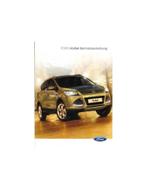2014 FORD KUGA INSTRUCTIEBOEKJE DUITS, Auto diversen, Handleidingen en Instructieboekjes