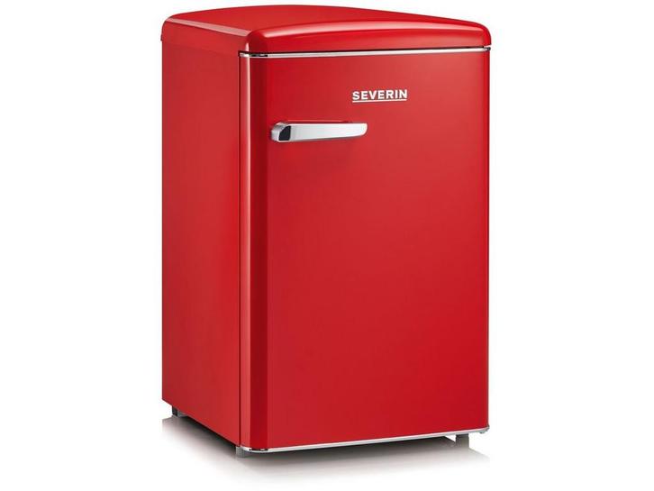 Severin RKS 8830 - Retro Koelkast - 106 liter - Rood, Witgoed en Apparatuur, Koelkasten en IJskasten, Zo goed als nieuw, Verzenden