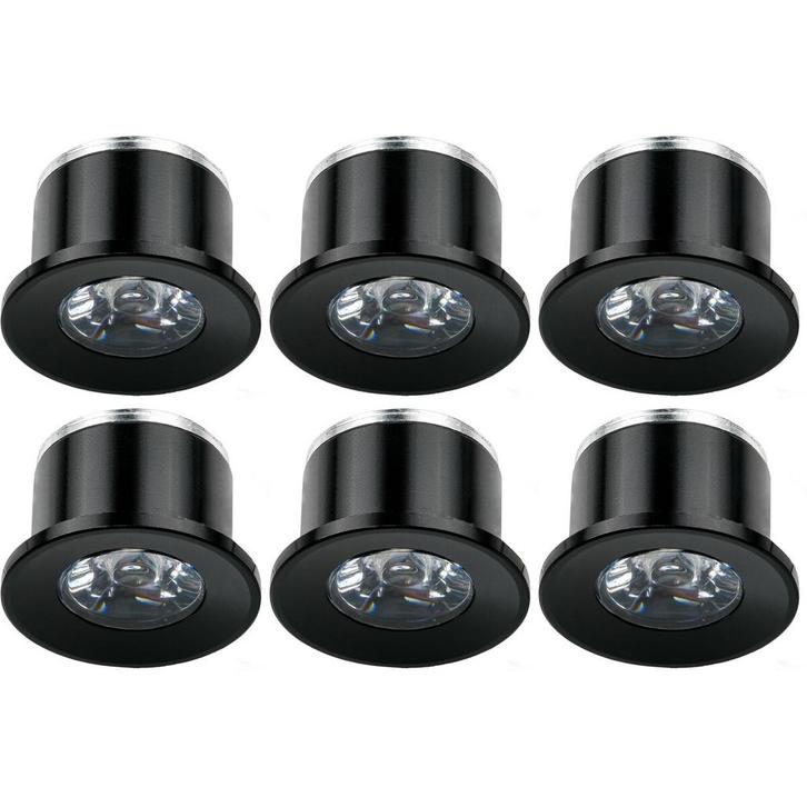 Voordeelpak LED Veranda Spot Verlichting 6 Pack - Velvalux -, Huis en Inrichting, Lampen | Spots, Plafondspot of Wandspot, Nieuw