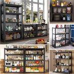 Metalen Opslagrek 2/3/4-Laags –Verstelbare Planken en Heavy, Verzenden, Nieuw