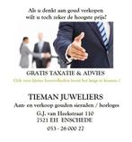 Goudprijs Hoogste Prijs Ooit Goud Verkopen Enschede Almelo, Sieraden, Tassen en Uiterlijk, Ophalen of Verzenden, Gebruikt, Goud
