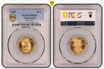 Gouden Willem III 10 gulden 1879 MS65 PCGS gecertificeerd, Goud, Losse munt, Verzenden