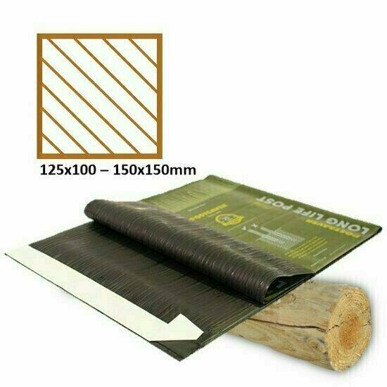 Postsaver 35cm hoog - Vierkante paal 125x100 - 150x150mm, Doe-het-zelf en Verbouw, Hout en Planken, Nieuw, Verzenden