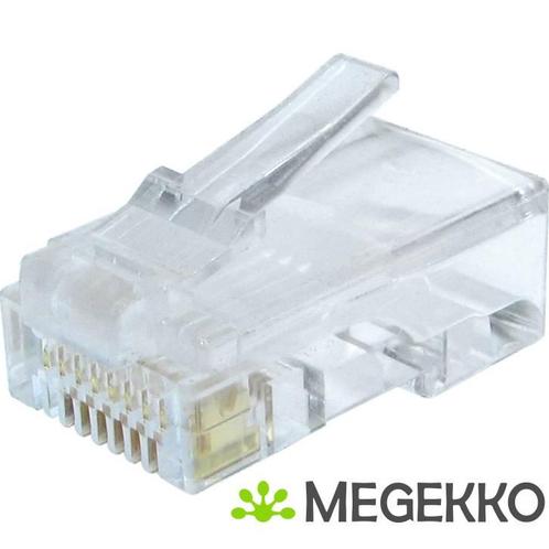 Gembird LC-8P8C-002/50 RJ-45 Transparant kabel-connector, Computers en Software, Overige Computers en Software, Nieuw, Verzenden