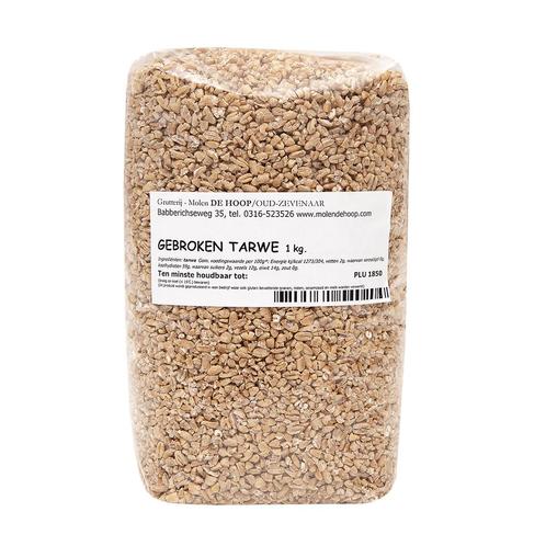 Molen de Hoop Gebroken Tarwe 1kg, Hobby en Vrije tijd, Taarten en Cupcakes maken, Nieuw, Verzenden