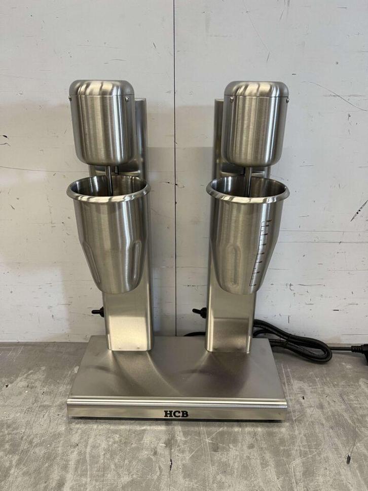 RVS Dubbele Milkshaker Milk shaker Milkshakemixer 2 x 750 ml, Zakelijke goederen, Horeca | Keukenapparatuur, Nieuw in verpakking