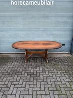 Gebruikte Stamtafel (210x110cm) - T1615 Vintage/Café, Huis en Inrichting, Tafels | Eettafels, Ophalen, Nieuw
