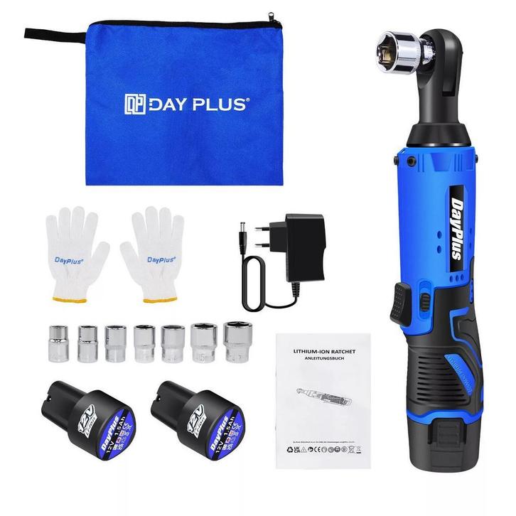 Accu ratel met 2 accus, Auto diversen, Autogereedschap, Nieuw, Ophalen of Verzenden