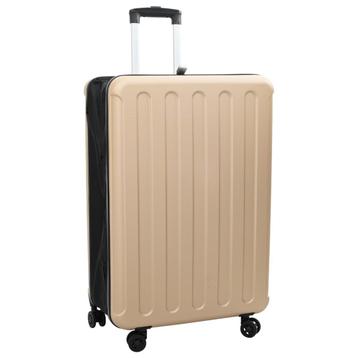 vidaXL Vouwbare Koffer Hard Shell 28 Champagne 50x30x76 cm beschikbaar voor biedingen