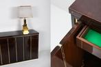 Aldo Tura - Aldo Tura - Credenza - Messing, geitenleerlak