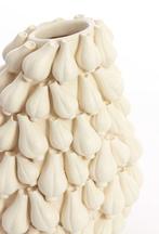 2dekans | Light & Living Vaas Garlic 47cm - Crème, Huis en Inrichting, Ophalen of Verzenden, Zo goed als nieuw