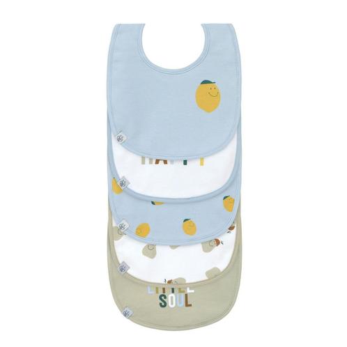 Lässig slabbetje 5 stuks Voordeelpack - Happy Fruits Lemo, Kinderen en Baby's, Overige Kinderen en Baby's, Verzenden
