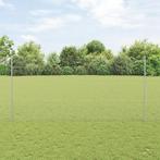 vidaXL Hekpalen 22 stuks U-kanaal 150 cm Gegalvaniseerd, Tuin en Terras, Palen, Balken en Planken, Verzenden, Nieuw