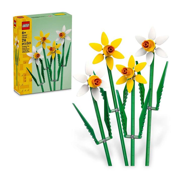 LEGO Flowers - Daffodils 40747, Kinderen en Baby's, Speelgoed | Duplo en Lego, Ophalen of Verzenden