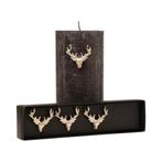 kaarsenpin hert goud 5cm (set of 4)*, Huis en Inrichting, Woonaccessoires | Overige, Verzenden, Nieuw