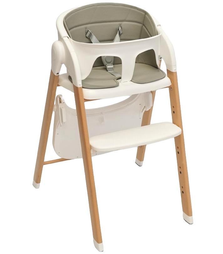 Bo Jungle Grow With Me Pure White Kinderstoel, Kinderen en Baby's, Kinderstoelen, Meegroeistoel, Nieuw, Verzenden