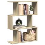 vidaXL Kamerscherm / boekenkast 3-laags 70x24x97 cm hout, Verzenden, Nieuw, Overige houtsoorten