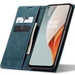 ProGuard OnePlus Nord N100 Wallet Hoesje Vintage Leder Blauw, Telecommunicatie, Verzenden, Nieuw, Hoesje of Tasje