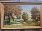 H. Veenendaal (1889-1972) - Boerenerf aan water