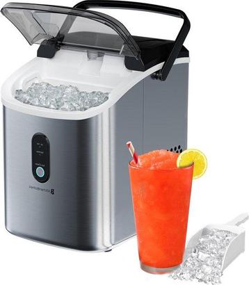 Tweedekans | KitchenBrothers Nugget IJsblokjesmachine - 1.1L beschikbaar voor biedingen
