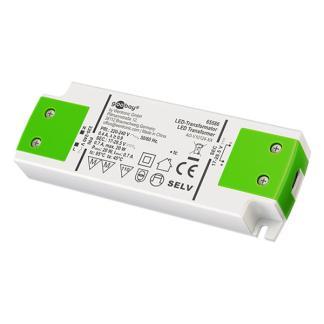 Transformator | 28 volt | Goobay (20W, Niet dimbaar), Doe-het-zelf en Verbouw, Elektra en Kabels, Nieuw, Verzenden