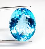 Zonder Minimumprijs Topaas - 34.32 ct - Gem Report Antwerp, Sieraden, Tassen en Uiterlijk, Edelstenen, Nieuw