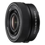 Sony E 16-50mm f/3.5-5.6 PZ OSS II objectief Zwart (, Verzenden, Gebruikt, Standaardlens