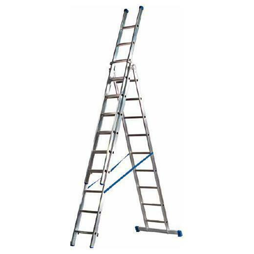 Maxall Reform Ladder Basic Line 3-delig recht 6m, Doe-het-zelf en Verbouw, Ladders en Trappen, Nieuw, Ophalen of Verzenden
