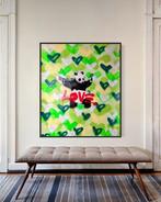 Timo Wedell (1994) - Green Panda Like Banksy - XXL · No