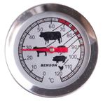 Benson RVS vleesthermometer - penvorm - bereik -50 tot 35..., Ophalen of Verzenden, Nieuw