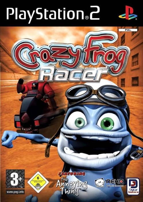 Playstation 2 Crazy Frog Racer, Spelcomputers en Games, Games | Sony PlayStation 2, Zo goed als nieuw, Verzenden