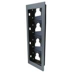 Comelit Ultra 4-Module Inbouw Metaal Frame - UT9164, Verzenden, Nieuw, Overige typen